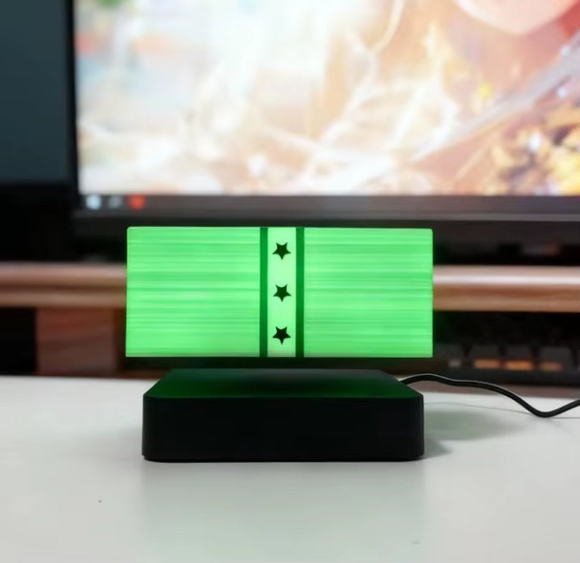 Magnetic Levitation for GTA 5 Money Lamp Floating Dollar Cash LED Light Gaming Room Decor Night Light Spinning Banknote Display